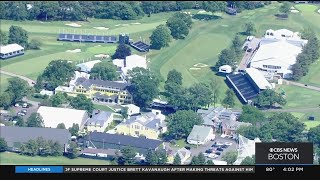 Security guard dies after apparent fall at The Country Club in Brookline ahead of US Open [upl. by Girand585]