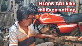 H100s CDI bike carburetor problem solve [upl. by Aveneg865]