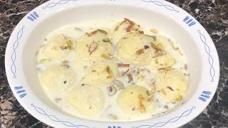 QUICK AND EASY RAS MALAI RECIPE [upl. by Yllier492]