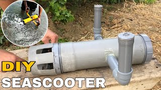 DIY SeaScooter How To Make Sea Scooter Using PVC [upl. by Virg535]