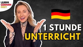 Grammatik amp Wortschatz 🇩🇪 Learn German Fast  1 Stunde [upl. by Canice]