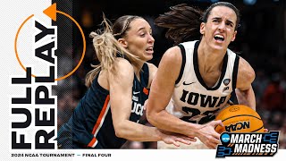 Iowa vs UConn  2024 NCAA women’s Final Four  FULL REPLAY [upl. by Kimura610]