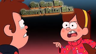 Oh God No Gravity Falls Mix  Friday Night Funkin Marios Madness V2 [upl. by Oicnecserc]