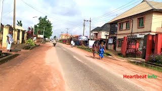 walk inside Nekpennekpen road  off Third east circular road  walk inside Benin city [upl. by Eihtak]