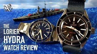 The Best MicroBrand Diver Under 400 For 2019  Lorier Hydra 200m Dive Watch Review [upl. by Bogart1]