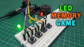 Arduino LED Memory Game [upl. by Lodnar]