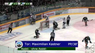 PlayoffsR1S3 Bietigheim Steelers vs SC Riessersee 16032014 [upl. by Bekha]