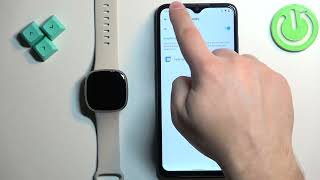 How To Enable Android Phone Notification For Fitbit Sense 2 [upl. by Ibot]