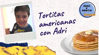 Tortitas Americanas con Nocilla hechas con Thermomix [upl. by Pena]