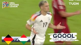 ¡Wirtz clava el tercero y ya es goleada  Alemania 30 Hungría  UEFA Nations League 2024  TUDN [upl. by Eila]