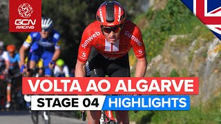 Volta ao Algarve 2020 Stage 4 HIGHLIGHTS  Albufeira  Malhão [upl. by Ahseryt]