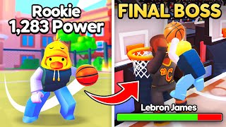 I Went From Trash ROOKIE to PRO and Dunked on LEBRON JAMES in Dunk Battles [upl. by Sivrat504]