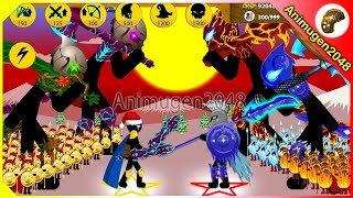 NEW Team Up FINAL BOSS Battle  Stick War Legacy Mod VIP  Animugen2048 [upl. by Artimas]