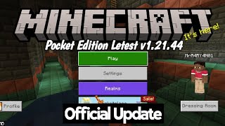 Minecraft Pocket Edition 12244 Official Version Released  Download Minecraft PE v12144 Update [upl. by Boles212]