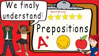 Preposition  Award Winning Prepositional Phrases Teaching Video  What is a Preposition [upl. by Ahsimit]