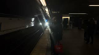 4K⁶⁰ Inwood bound R211A A at Fulton St 41304095 [upl. by Dumas]