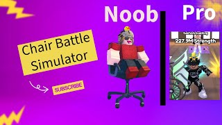 Chair Battle Simulator  Virtual King  Gameplay  roblox trending games [upl. by Oirogerg]