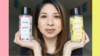 LOVE BEAUTY amp PLANET SHAMPOO AND CONDITIONER REVIEW [upl. by Eittap663]