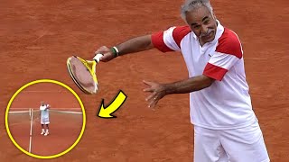 FUNNIEST Tennis Match EVER You Wont Stop Laughing 5 Mansour Bahrami The Entertainer [upl. by Kathy]