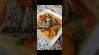 Fish pepper soup food cooking [upl. by Yvad817]