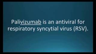 How to pronounce palivizumab Synagis Memorizing Pharmacology Flashcard [upl. by Airdnassac]