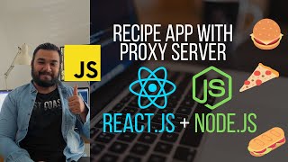 Recipe App with Edamam API  Reactjs App [upl. by Sadella]