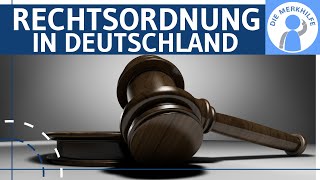 Rechtsordnung in Deutschland  Funktion des Rechtssystems Rechtsquellen Privat amp Öffentliches R [upl. by Woodford]