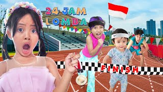 LEIKA MAIN LOMBA BARENG TOMPEL LUCU BANGET 😍 KOMPILASI VLOG 1 JAM LEIKA IKUT LOMBA [upl. by Cates]