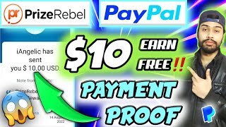 PrizeRebel Payment Proof amp Tutorial  PrizeRebel Real OR Fake Full Review  Survey App To Make Money [upl. by Edelsten]