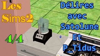 FR Sims 2  Délires Avec Satolune Et PTidus Partie 44  Fous Rires [upl. by Asamot]