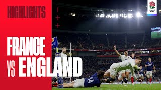 A classic encounter  Highlights of France v England [upl. by Attirb]