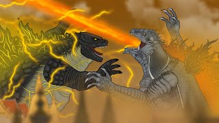 Legendary Electric Godzilla vs Phaya Kumphee  King Ghidorah  Final Part [upl. by Cristen]