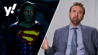 Nicolas Cage talks about his Superman cameo in The Flash calls AI inhumane [upl. by Romalda]