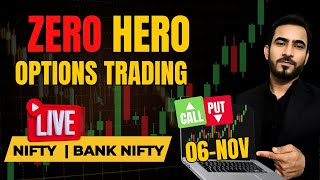 Live Trading Nifty Banknifty Options  Banknifty Expiry Option Trade  06Nov  livetrading [upl. by Murage]