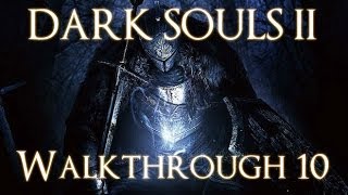 Dark Souls 2 PC 100 Walkthrough 10  Earthen Peak  Boss Mytha the Baneful Queen [upl. by Airdnalahs]