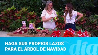 Haga sus propios lazos para el árbol de Navidad [upl. by Ayouqes503]