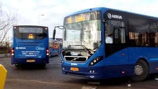 Nieuwe Qliners van Arriva in Alphen aan den Rijn [upl. by Ramah433]