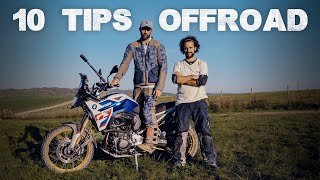 10 CONSEJOS PARA CONDUCCIÓN OFF ROAD EN MOTO [upl. by Domonic]