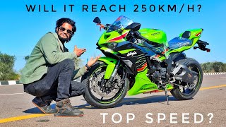 2024 Kawasaki ZX6R Top Speed  Full Throttle  Ye Top Speed Ummid Nahi Thi Isse😥 [upl. by Sloane]