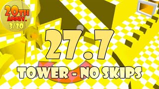 Hamsterball  Tower Race No Skips 277s WR 20TH ANNIV [upl. by Alper]