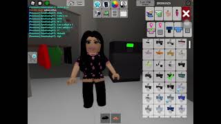 Playing roblox Brookhaven [upl. by Oinesra658]