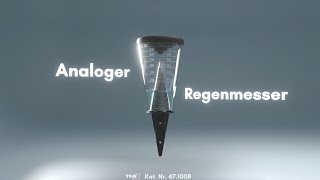 TFA Dostmann Analoger Regenmesser 471008 [upl. by Ocirema]