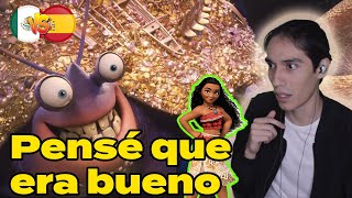 REACCIÓN a BRILLOBRILLANTE 🇲🇽 Latino vs Español 🇪🇸 Moana 🦀 [upl. by Nailij]