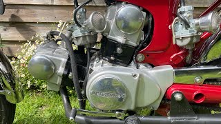 Millyard  Honda SS100 V Twins riding maintenance and tips [upl. by Neyuq]