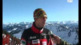 DAV Skitourencup 2009 Interview mit Konrad Lex [upl. by Htenek758]