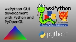 wxPython GUI and PyOpenGL  06  VBOs and the first triangle [upl. by Hahsia]