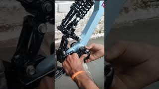 Cycle Bearing Crank Install 🔧 l short [upl. by Eicrad856]