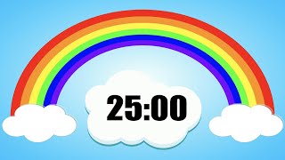 25 Minute Rainbow Timer [upl. by Tillman61]