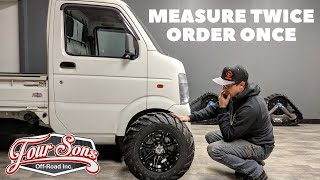 What Tires and Rims Fit on a Mini Truck Check out our channel for videos of ATV tires on Trucks [upl. by Chantal201]