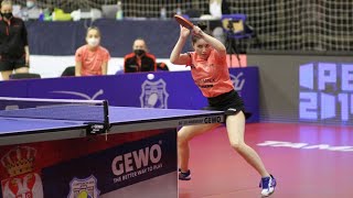 Table tennis womens  table tennis Russia  world table tennis championship [upl. by Onaimad588]